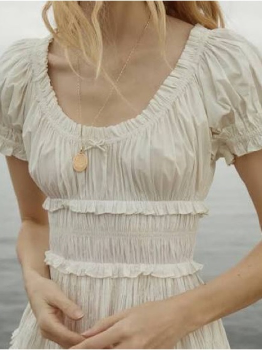 Doen Leanne Dress XS in Salt 🕊️ - Picture 3 of 8